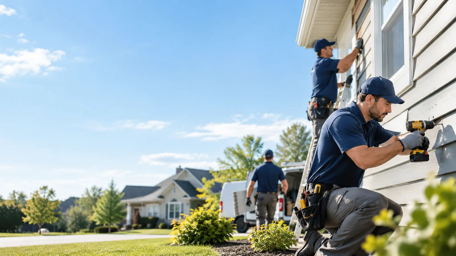 Commercial Siding Repair in Hume, VA